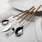 Set tacamuri premium, 24 piese, Sushi Teak fotografia produsului View 5 S
