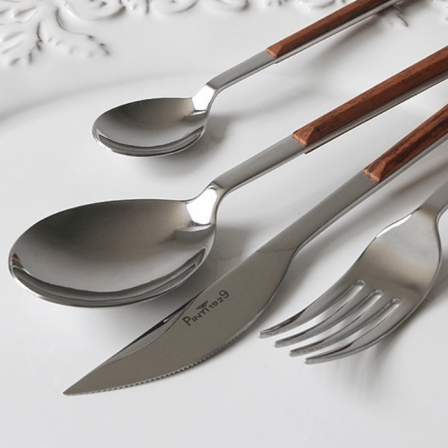 Set tacamuri premium, 24 piese, Sushi Teak fotografia produsului View 6 L