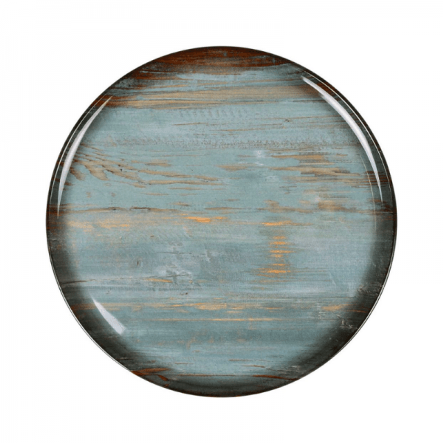 Farfurie suport din portelan premium, Madera Mint, 32 cm fotografia produsului