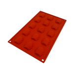 Forma din silicon cu 15 cavitati pentru prajituri Madeleine, PastryFlex fotografia produsului View 2 S