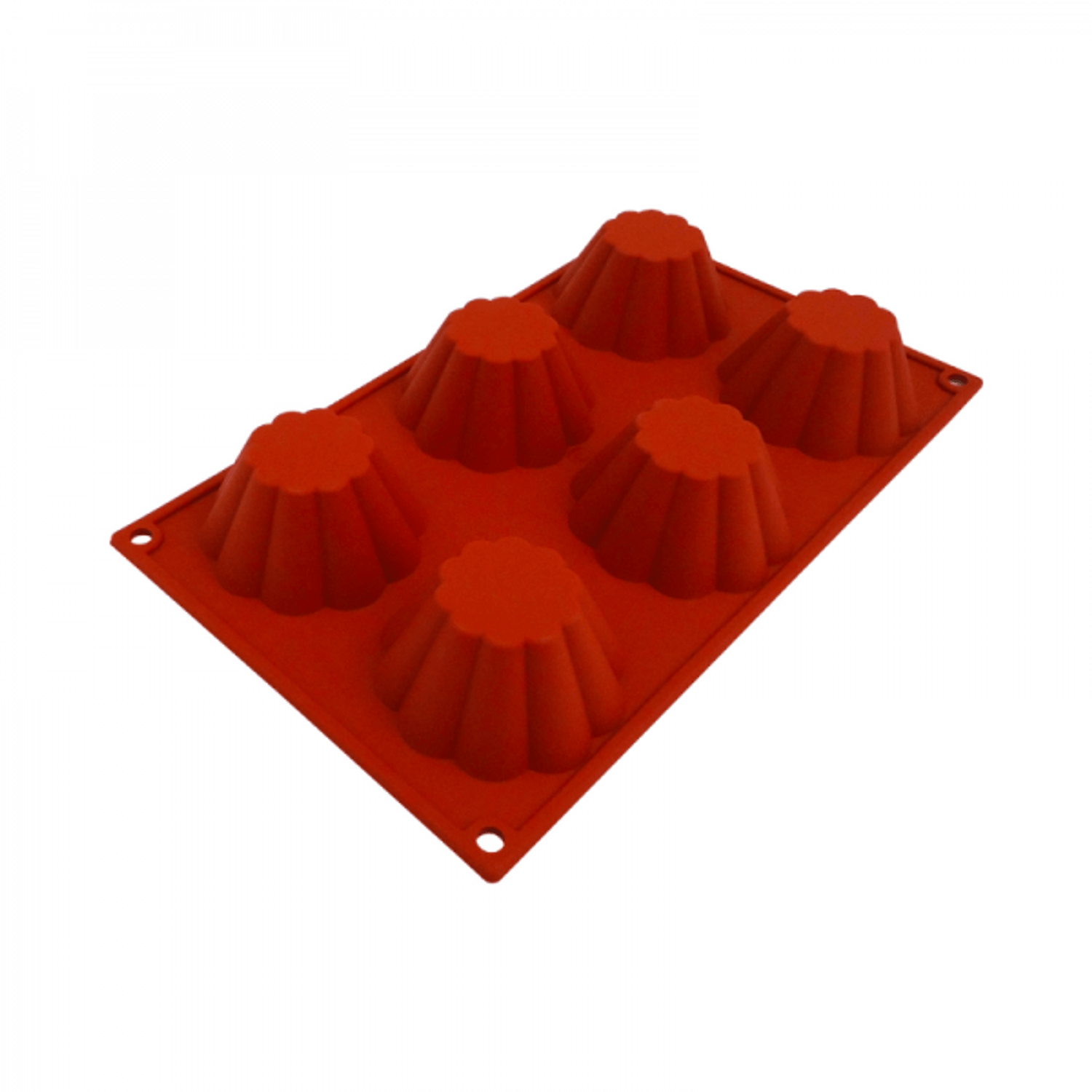 Forma din silicon cu 6 cavitati pentru briose, PastryFlex fotografia produsului View 2 L