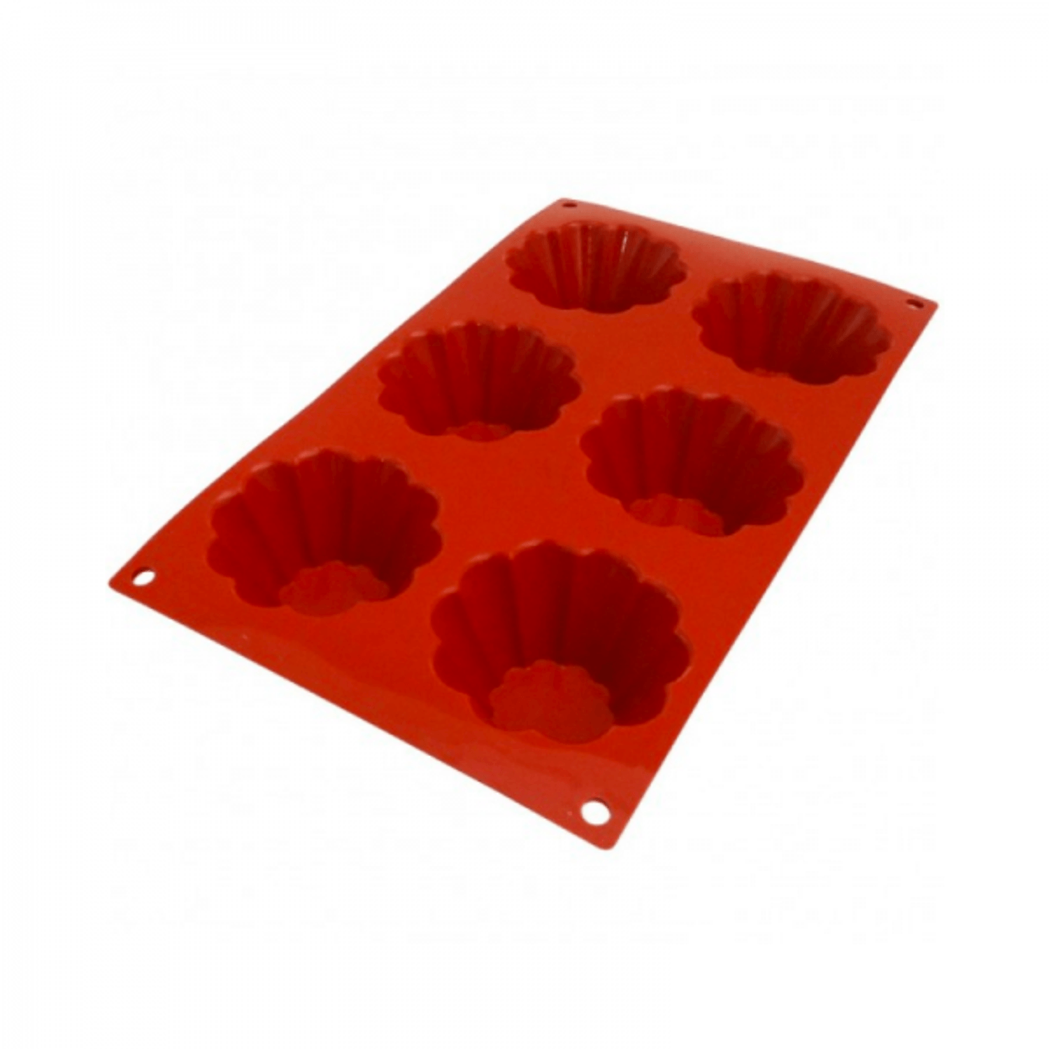 Forma din silicon cu 6 cavitati pentru briose, PastryFlex fotografia produsului View 3 L