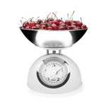 Cantar mecanic cu bol din inox, Retro White, 5 kg fotografia produsului View 3 S