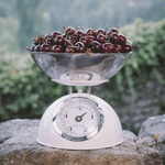 Cantar mecanic cu bol din inox, Retro White, 5 kg fotografia produsului View 4 S
