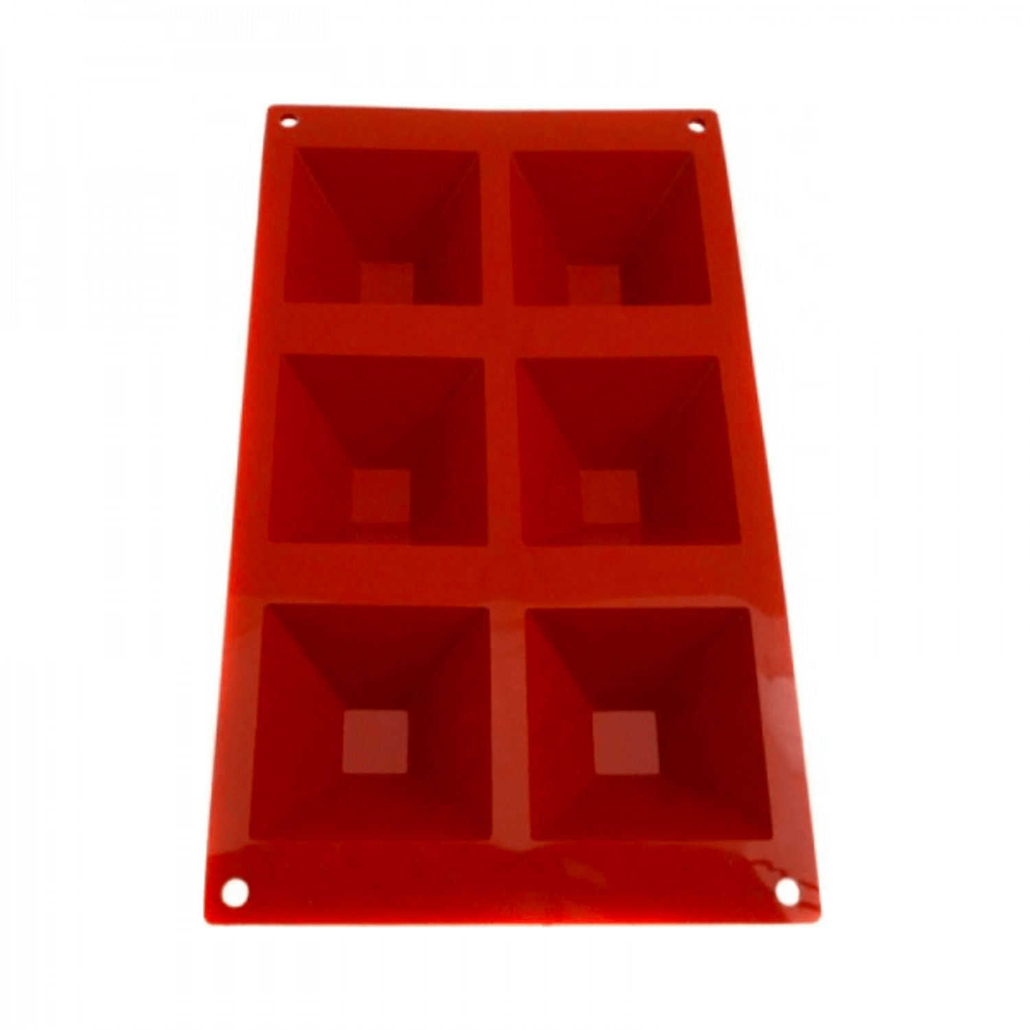 Forma din silicon cu 6 cavitati piramidale, PastryFlex fotografia produsului View 3 L