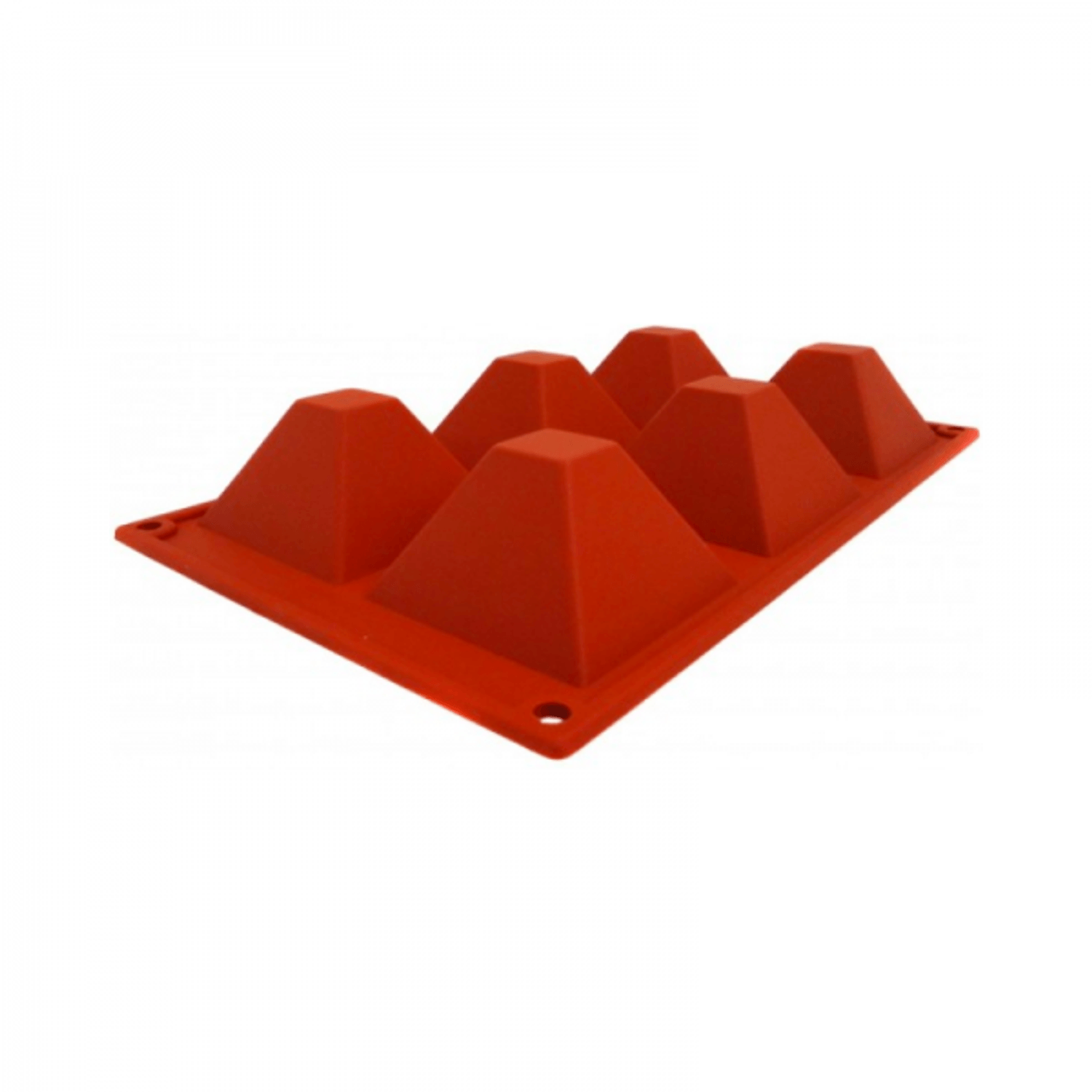 Forma din silicon cu 6 cavitati piramidale, PastryFlex fotografia produsului View 2 L