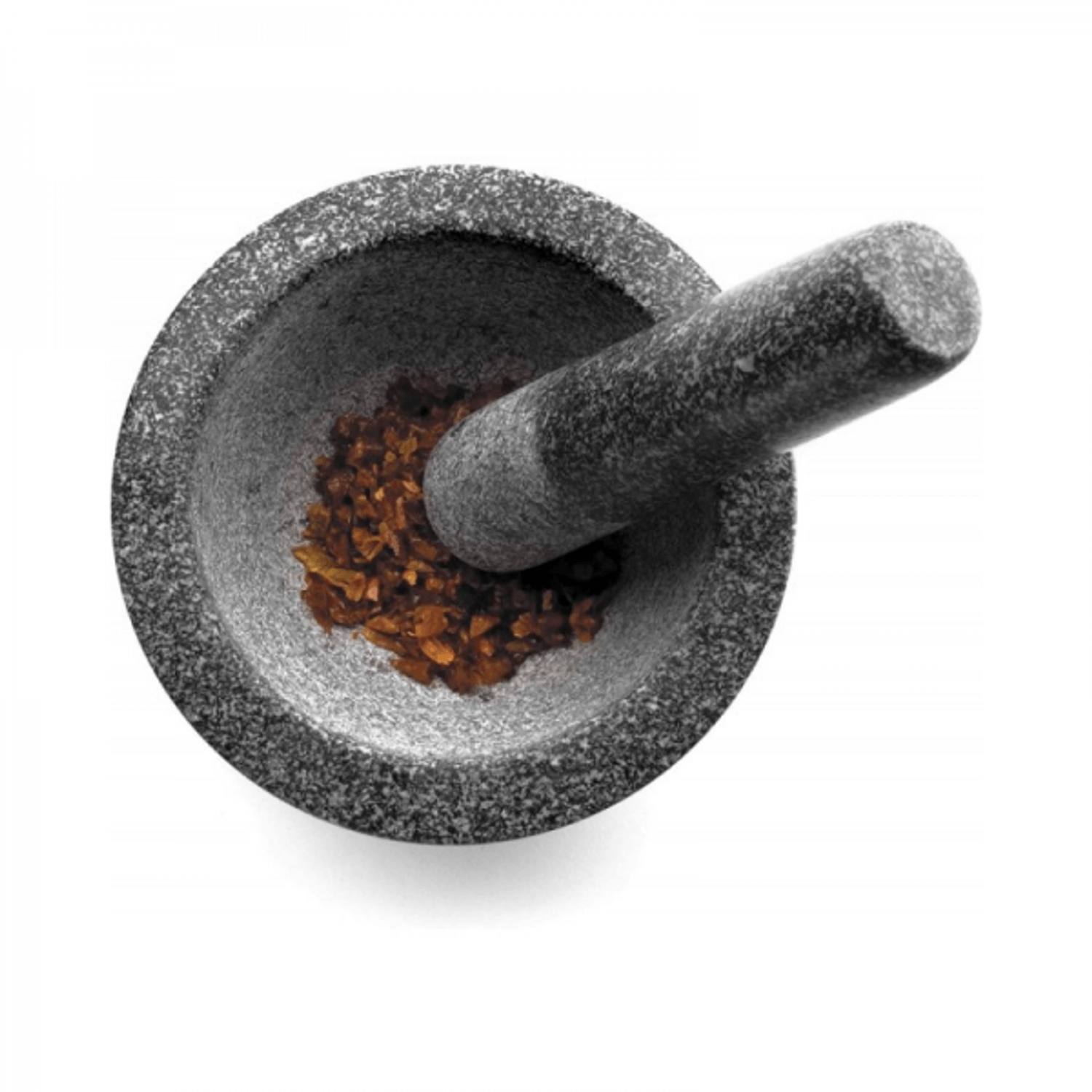 Mojar cu pistil din granit pentru ierburi si mirodenii, 250 ml fotografia produsului View 2 L