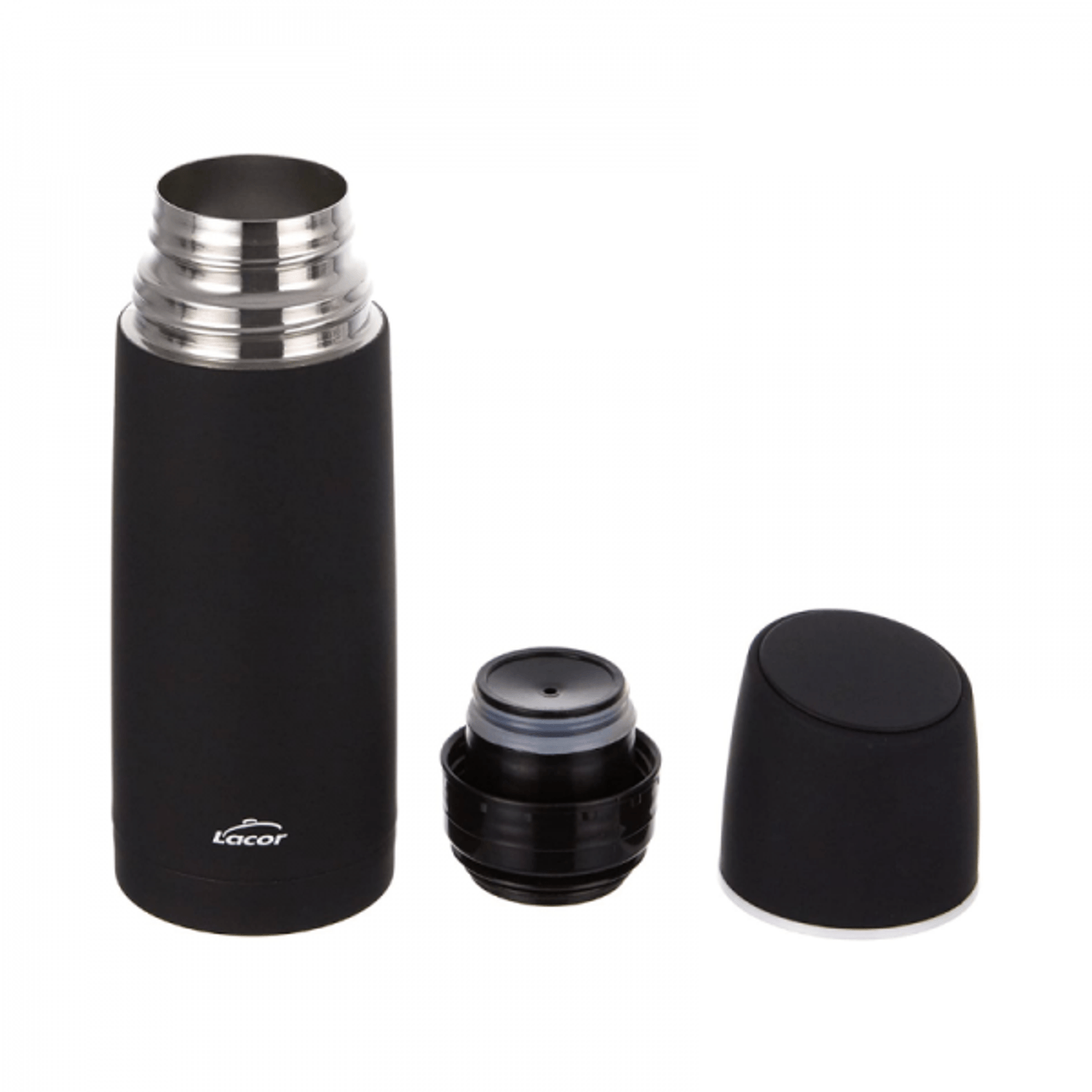 Termos din inox, Soft Touch Black, 350 ml fotografia produsului View 2 L