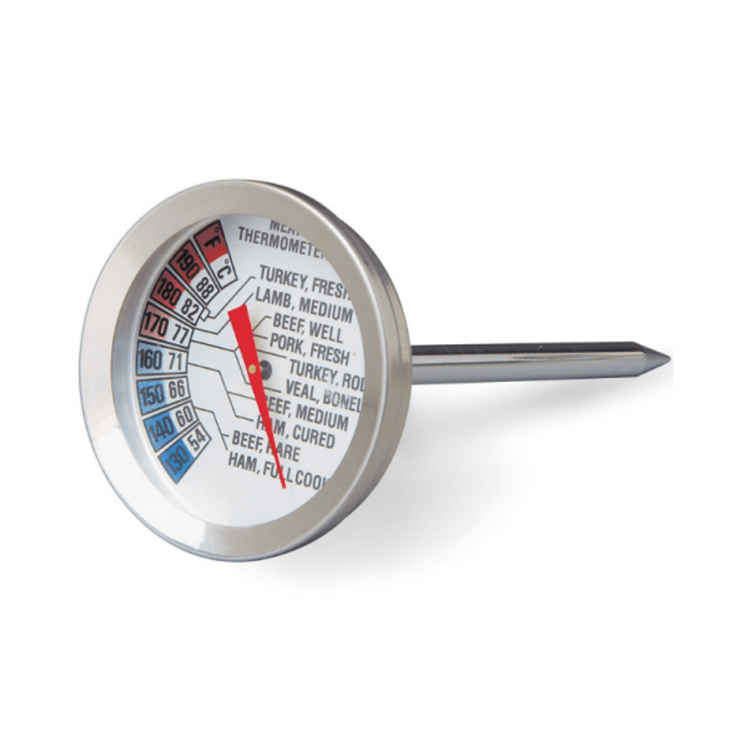 Termometru analogic din inox pentru carne, -54/80&ordm;C fotografia produsului