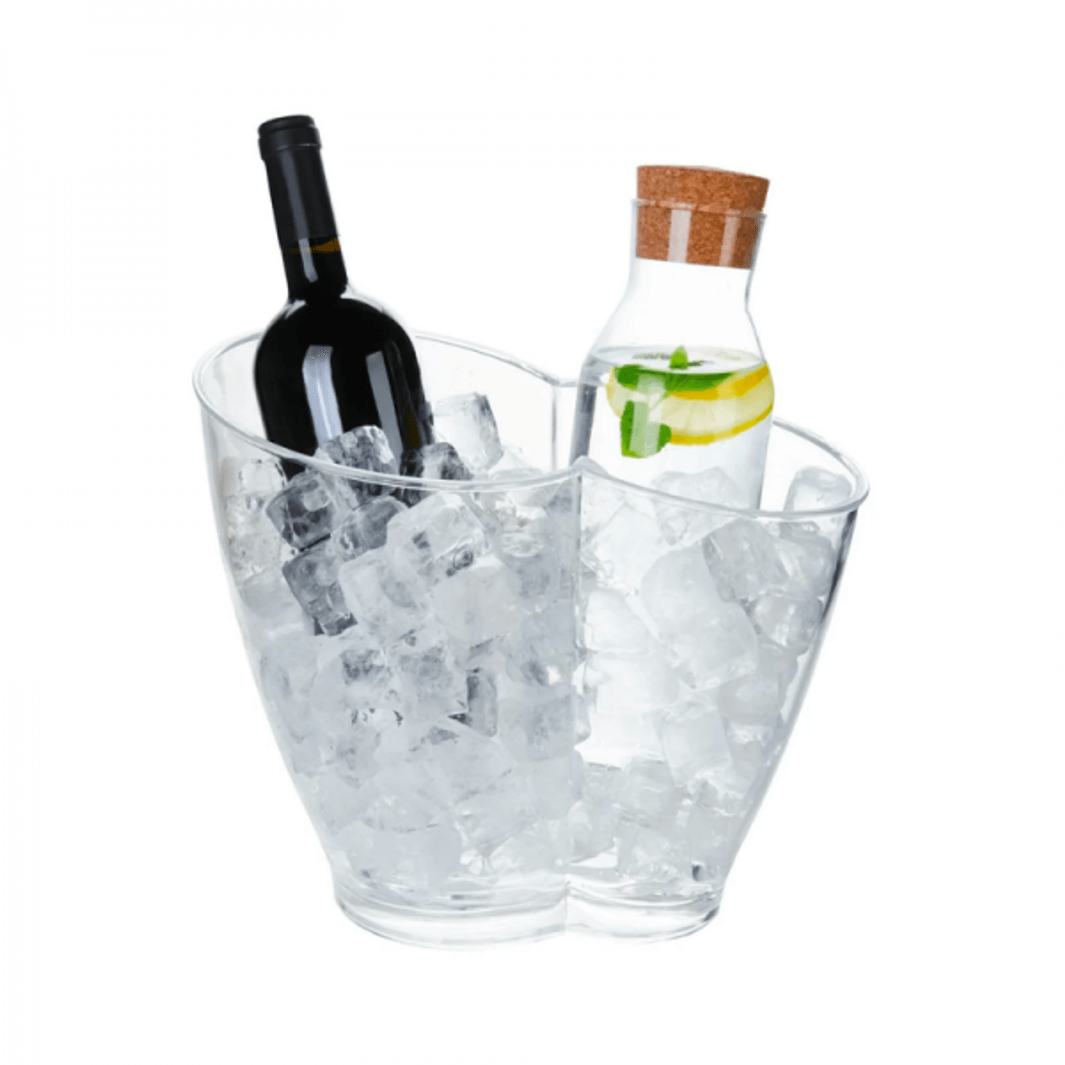 Frapiera din plastic acrilic, Double Cooler, 5.5 litri fotografia produsului View 2 L