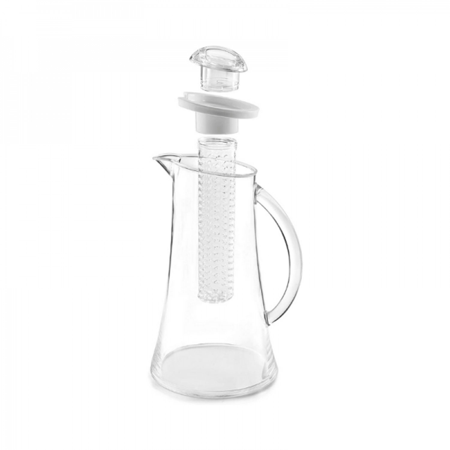 Carafa transparenta cu infuzor, 2.4 litri fotografia produsului View 4 L