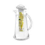 Carafa transparenta cu infuzor, 2.4 litri fotografia produsului