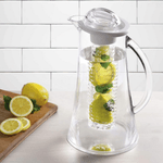 Carafa transparenta cu infuzor, 2.4 litri fotografia produsului View 2 S