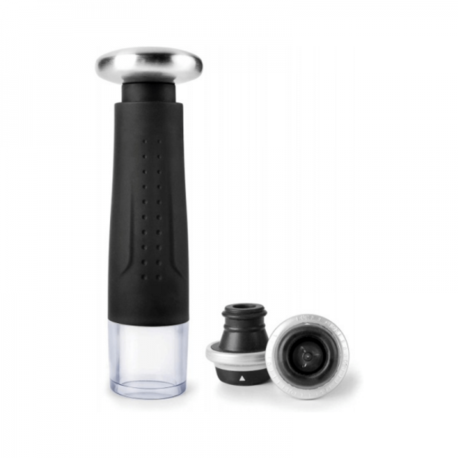 Pompa pentru vidat sticle de vin cu 2 dopuri incluse fotografia produsului