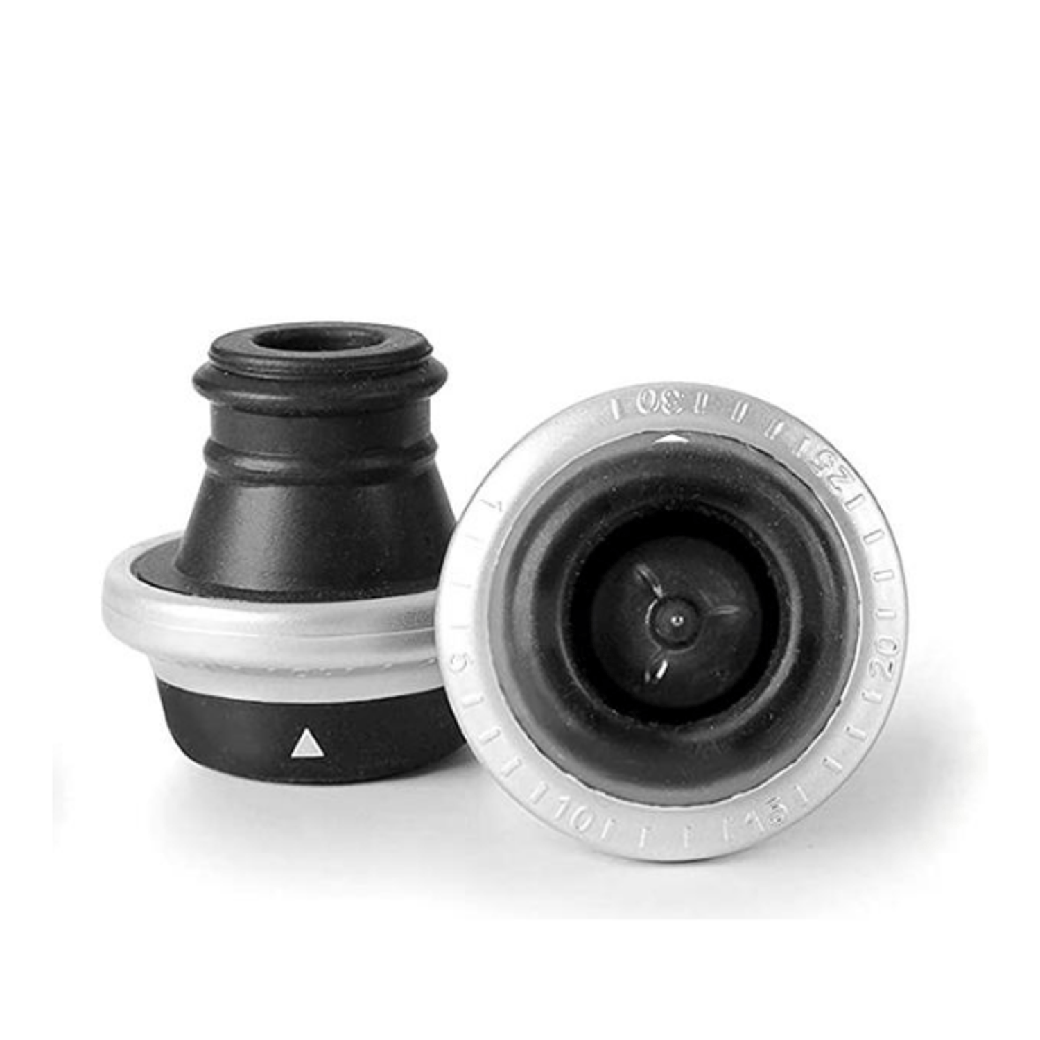 Set 2 dopuri pentru vidat sticle de vin fotografia produsului