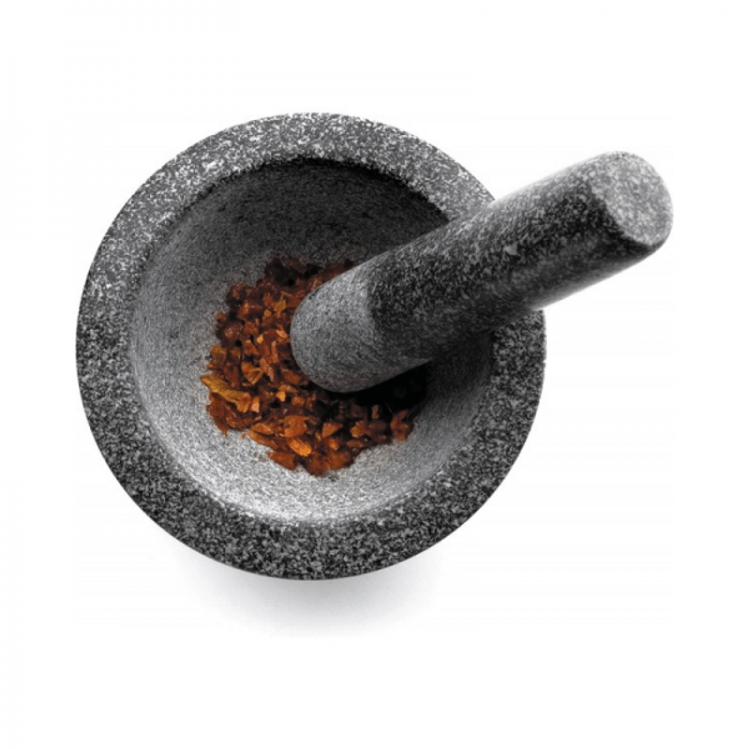 Mojar cu pistil din granit pentru ierburi si mirodenii, 375 ml fotografia produsului View 2 L