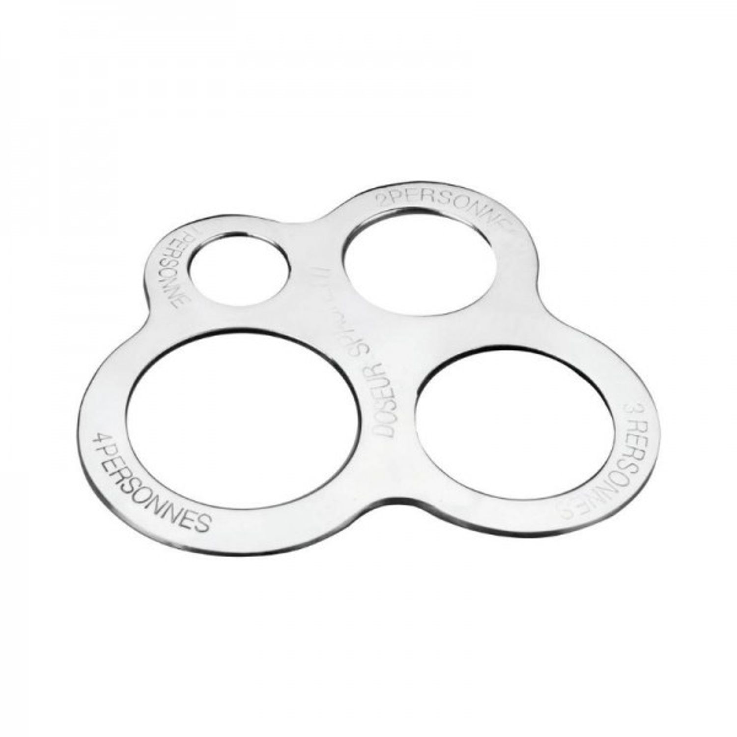 Accesoriu din inox pentru portionat cantitatea de spaghetti, 11x9 cm fotografia produsului