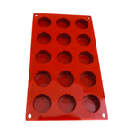 Forma din silicon cu 15 cavitati rotunde, PastryFlex fotografia produsului View 4 S