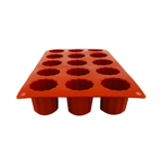 Forma din silicon cu 18 cavitati rotunde striate, PastryFlex fotografia produsului View 3 S