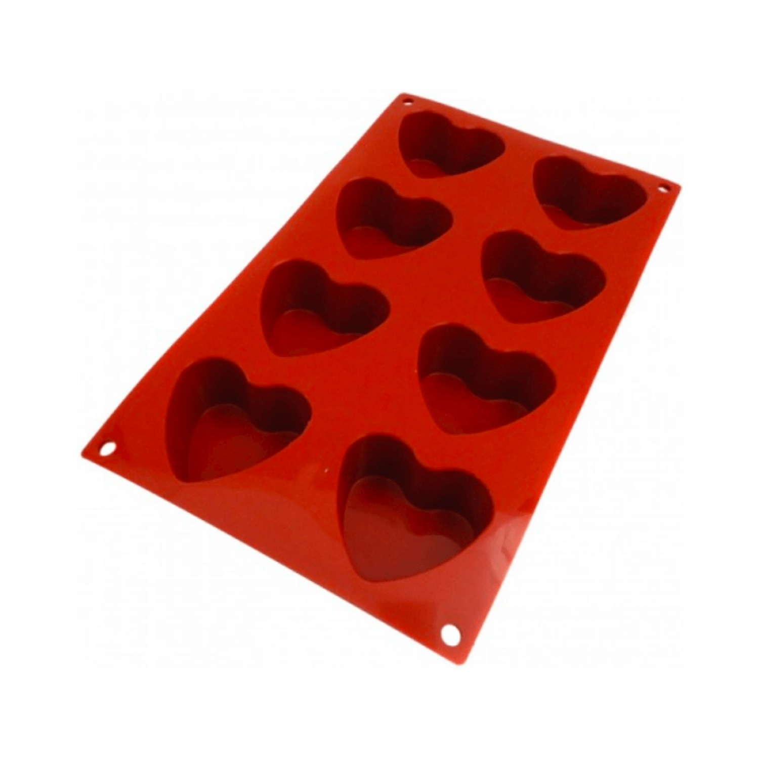 Forma din silicon cu 8 cavitati in forma de inima, PastryFlex fotografia produsului View 2 L