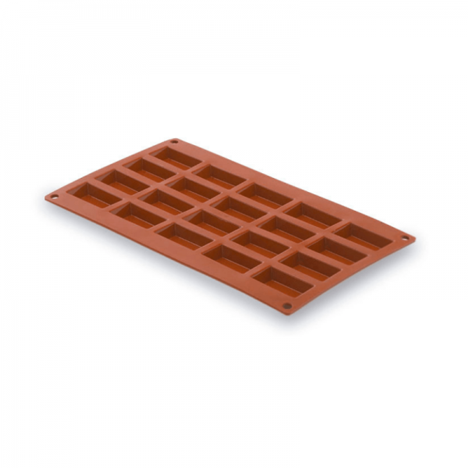 Forma din silicon cu 20 cavitati dreptunghiulare, PastryFlex fotografia produsului