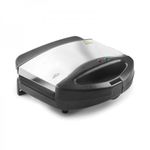 Sandwich maker dublu cu matrite patrate, Lacor Silver, 750 W fotografia produsului