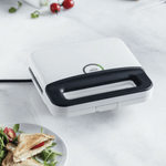 Sandwich maker dublu cu matrite triunghiulare, Lacor White, 750 W fotografia produsului View 2 S