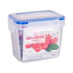 Caserola din plastic cu capac ermetic, Quttin, 1 litru fotografia produsului