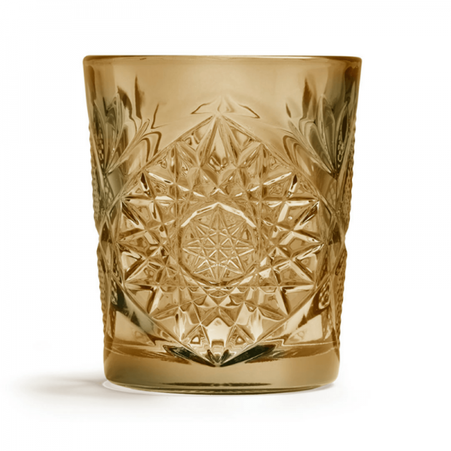 Set 6 pahare universale, Libbey Hobstar, 350 ml, gold fotografia produsului