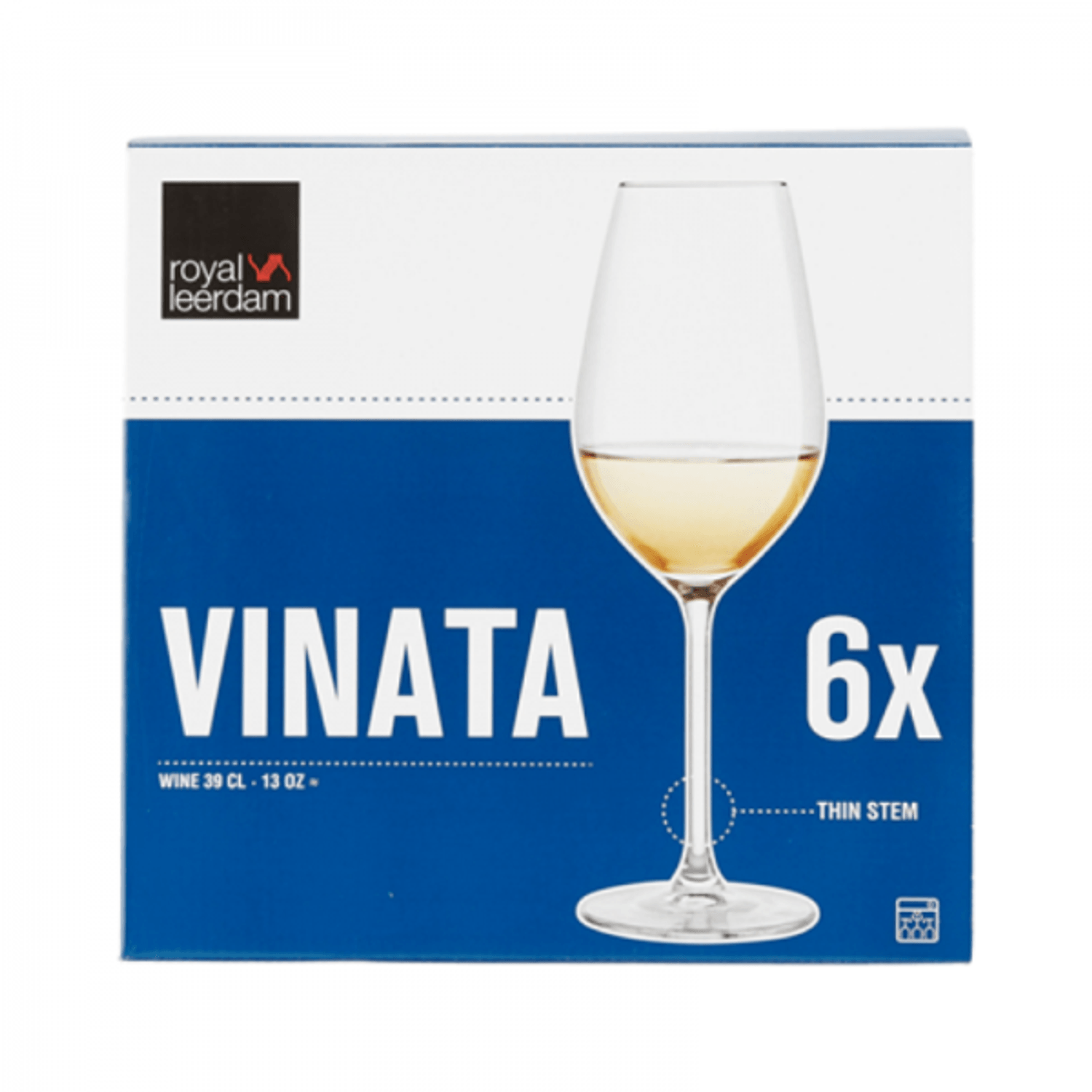 Set 6 pahare pentru vin alb, Vinata, 390 ml fotografia produsului View 3 L