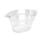 Frapiera ovala din plastic acrilic, Professional Cubo, 13 litri fotografia produsului