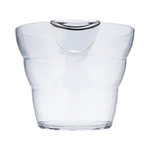 Frapiera ovala din plastic acrilic, Professional Cubo, 13 litri fotografia produsului View 3 S