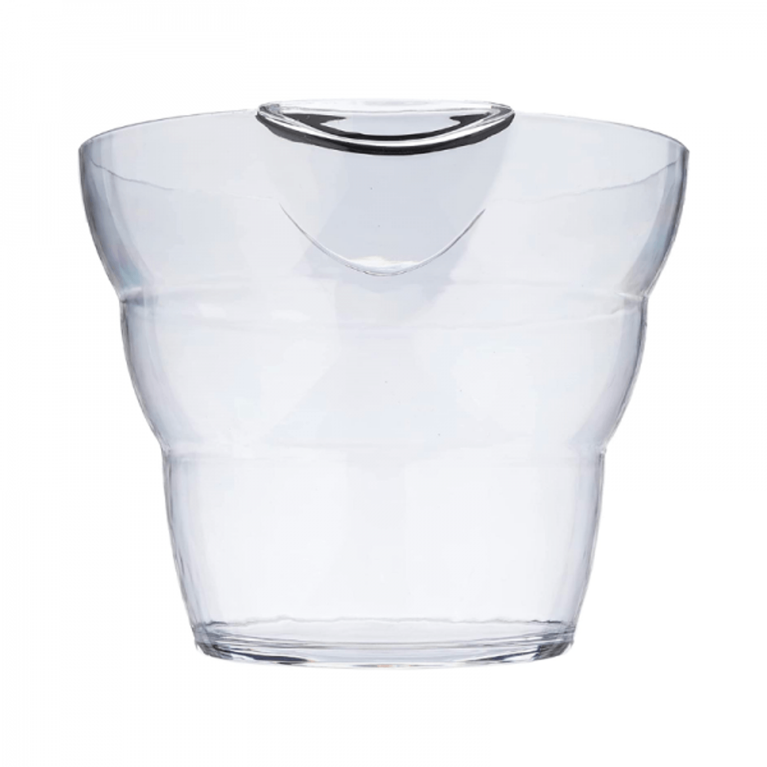 Frapiera ovala din plastic acrilic, Professional Cubo, 13 litri fotografia produsului View 3 L