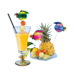 Set 100 accesorii decorative pentru bauturi, Tucano, 18 cm fotografia produsului