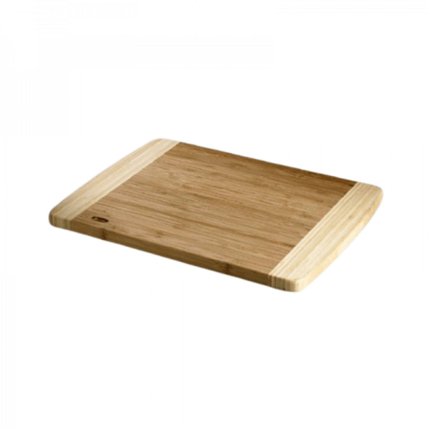 Blat din bambus pentru taiere sau servire, Bicolor, 40x30x2 cm fotografia produsului