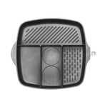 Tigaie antiaderenta tip grill, 4 in 1, Pintinox Pro fotografia produsului View 4 S