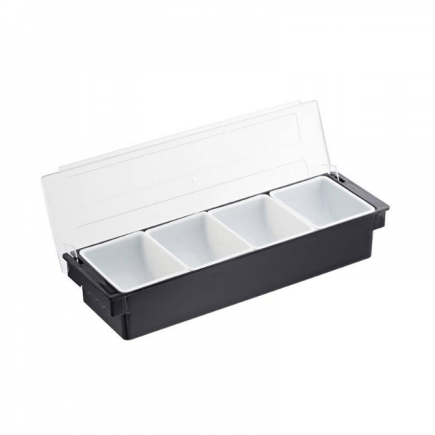 Cutie pentru ingrediente si mirodenii cu capac si 4 compartimente, 600 ml fotografia produsului