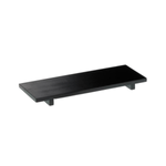 Platou din bambus pentru aperitive, negru, 50x23x2.5 cm fotografia produsului