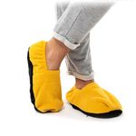 Papuci de Casa cu Incalzire si Talpa din Perle de Lut BellFyd, Galbeni, Unisex, Usor de Curatat fotografia produsului View 2 S