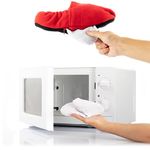 Papuci de Casa cu Incalzire si Talpa din Perle de Lut BellFyd, Rosii, Unisex, Usor de Curatat fotografia produsului View 6 S