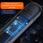 Etilotest Digital Profesional BellFyd&reg;, Alcool Tester de Inalta Precizie, cu Indicator Luminos de Alarma, Alb fotografia produsului View 7 S