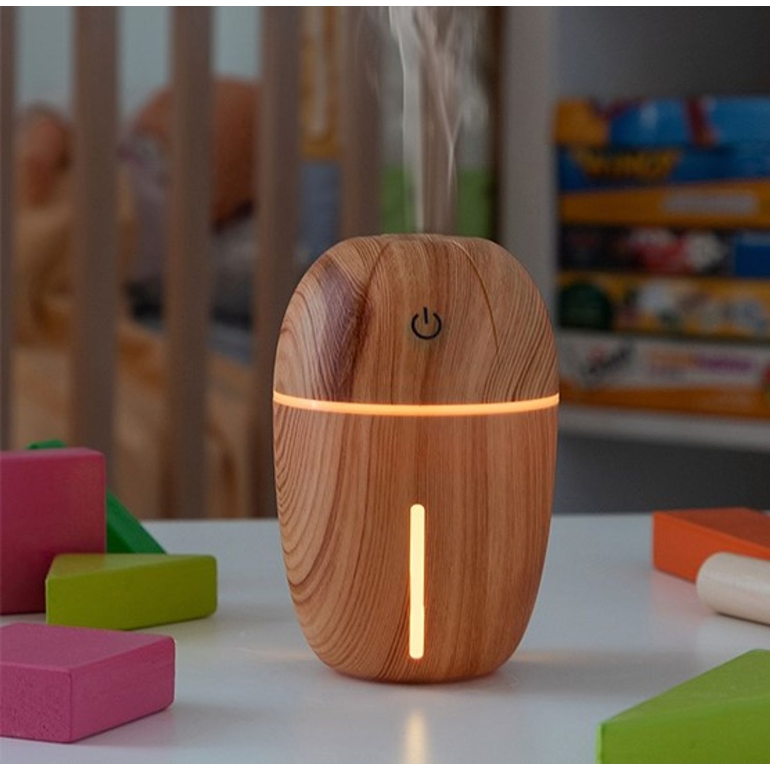 Mini Umidificator de aer pentru Camera BellFyd&reg;, Led Multicolor, Silentios, Functie Dubla fotografia produsului View 4 L