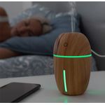 Mini Umidificator de aer pentru Camera BellFyd&reg;, Led Multicolor, Silentios, Functie Dubla fotografia produsului
