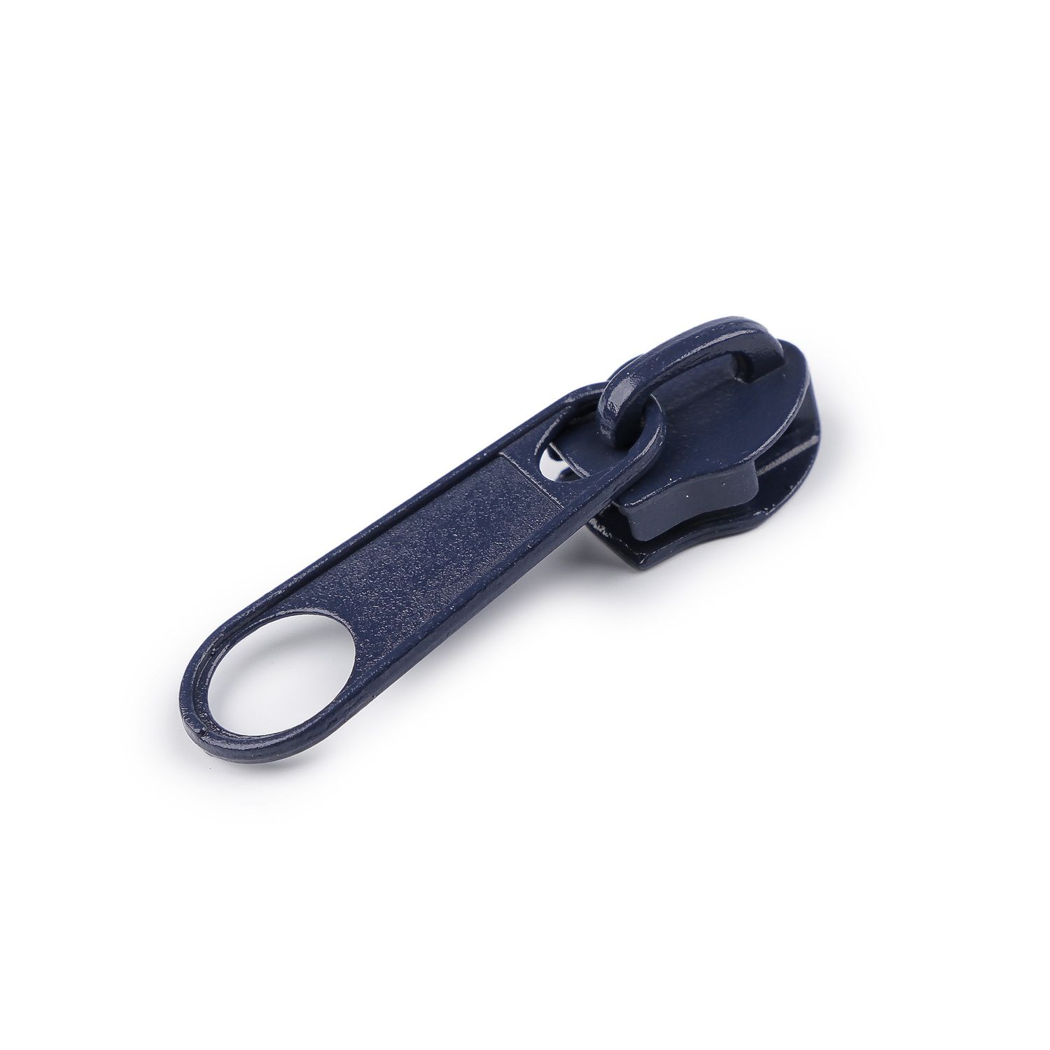 Cursor metalic pentru fermoar spiralat 10 mm, 52 x 39 mm, Bleumarin fotografia produsului