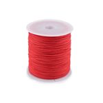 Snur poliester diametru 0,5 mm, rola 90 m, Rosu fotografia produsului