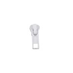 Cursor metalic pentru fermoar injectat 5 mm Alb fotografia produsului