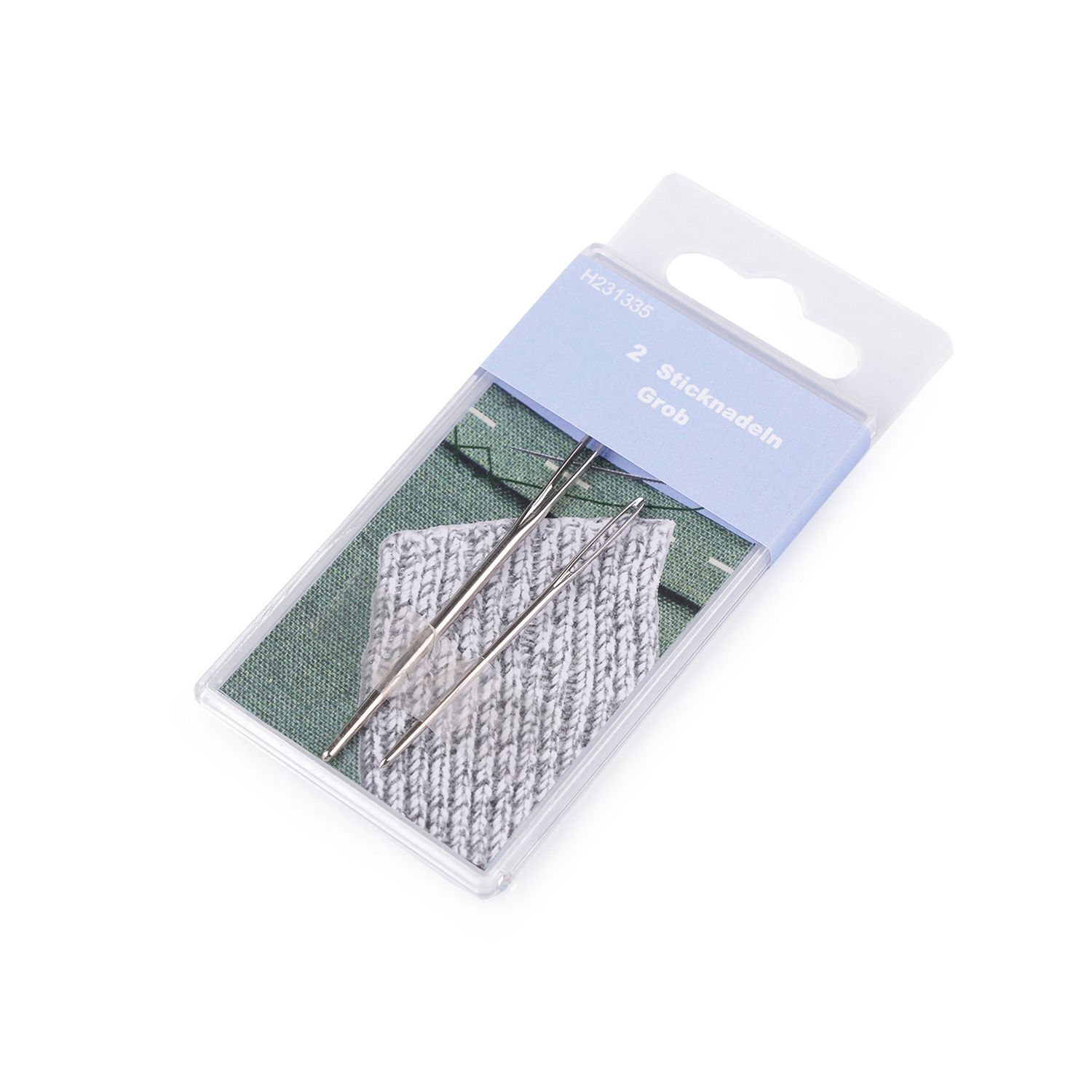 Set 2 ace pentru lana cu varf tocit 53 si 70 mm fotografia produsului