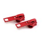 Cursor metalic pentru fermoar injectat 5 mm Rosu fotografia produsului