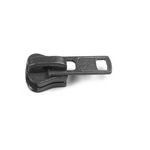 Cursor metalic pentru fermoar injectat 8 mm Gri inchis fotografia produsului