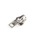 Cursor metalic pentru fermoar injectat 8 mm Platinum fotografia produsului